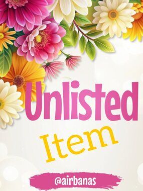 Unlisted Item from live show